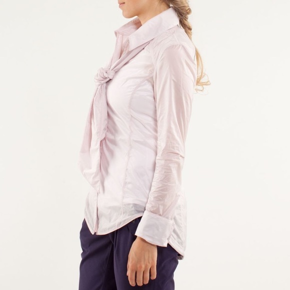 Lululemon Pedal Power Wind Shirt in Neutral Blush - Picture 4 of 10